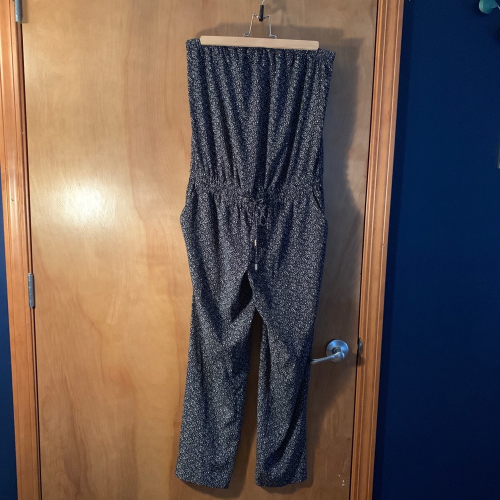 EXPRESS; strapless romper